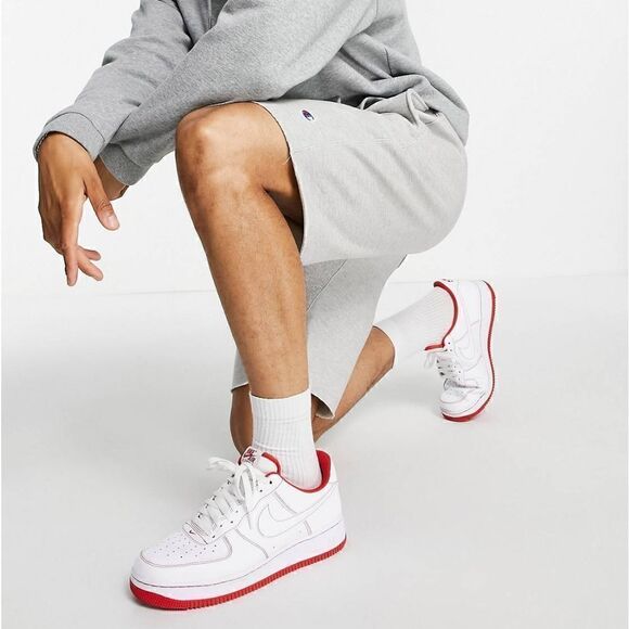 Champion Reverse Weave Classic Logo Fleece Shorts Grey Extra Small XS New - Picture 1 of 9